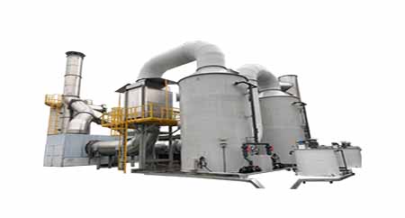 CCL copper-clad production waste gas treatment